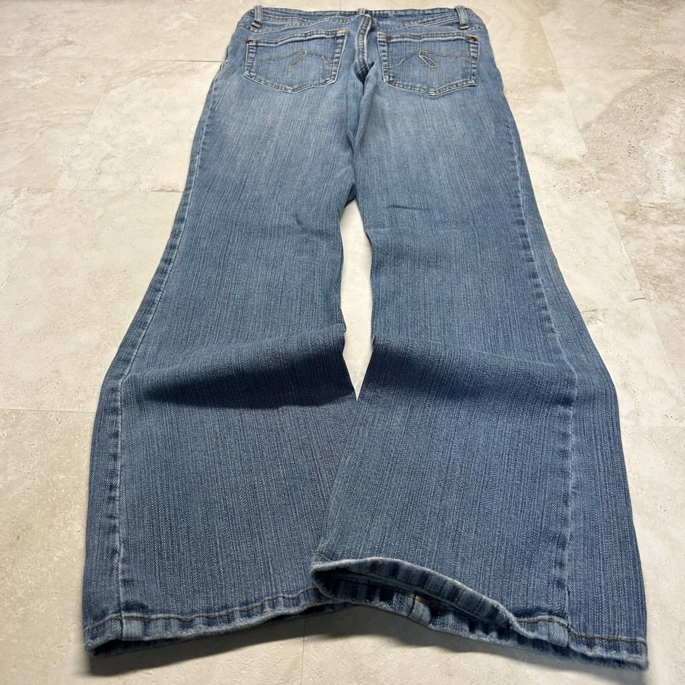 Faded Glory Bootcut Jeans Blue Womens Size 4 Petite Stretch Denim Medium Wash